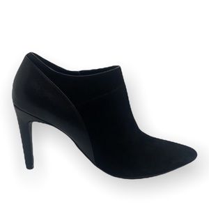 Cole Haan Lattimore Shootie ll Blck Suede/Leat Sz6